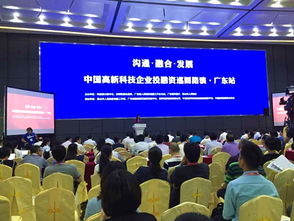 高新企業投融資路演廣東站圓滿舉行，科技中介服務賦能創新發展
